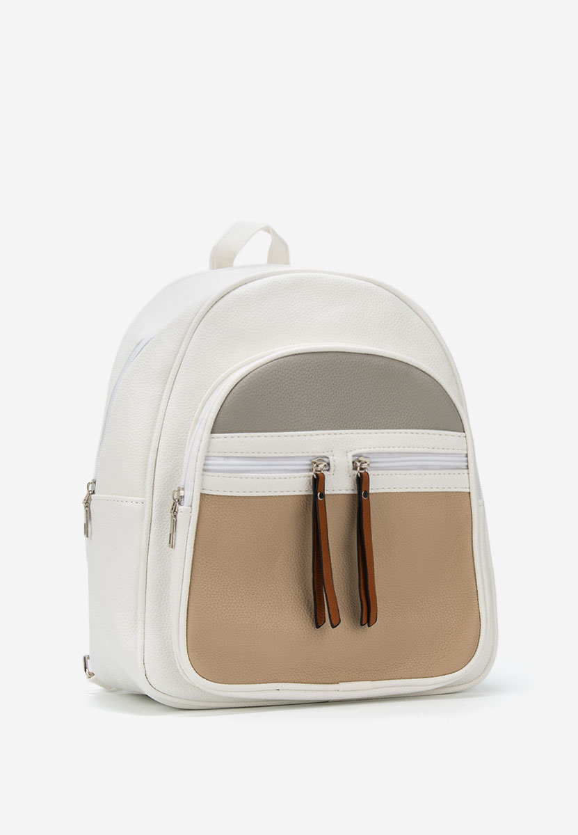 Ženski ruksak Nassea bijele