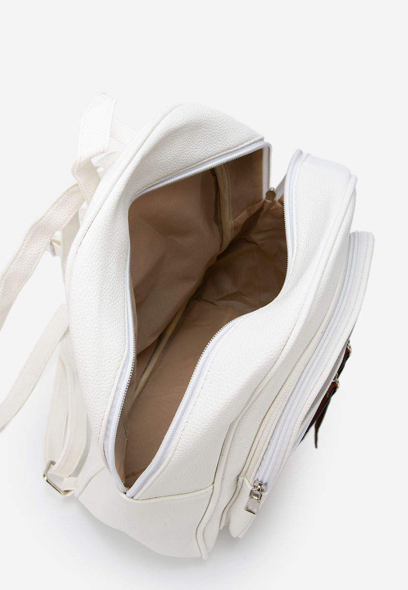Ženski ruksak Nassea bijele