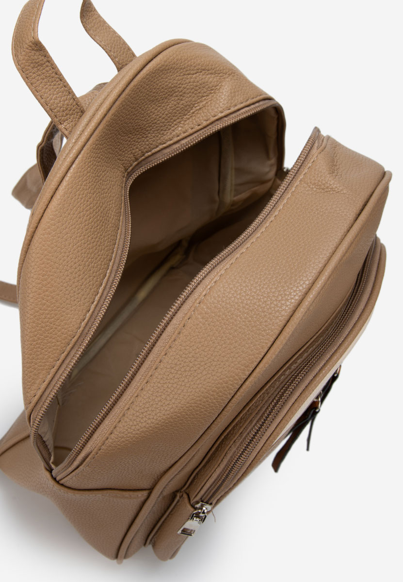 Ženski ruksak Nassea braon