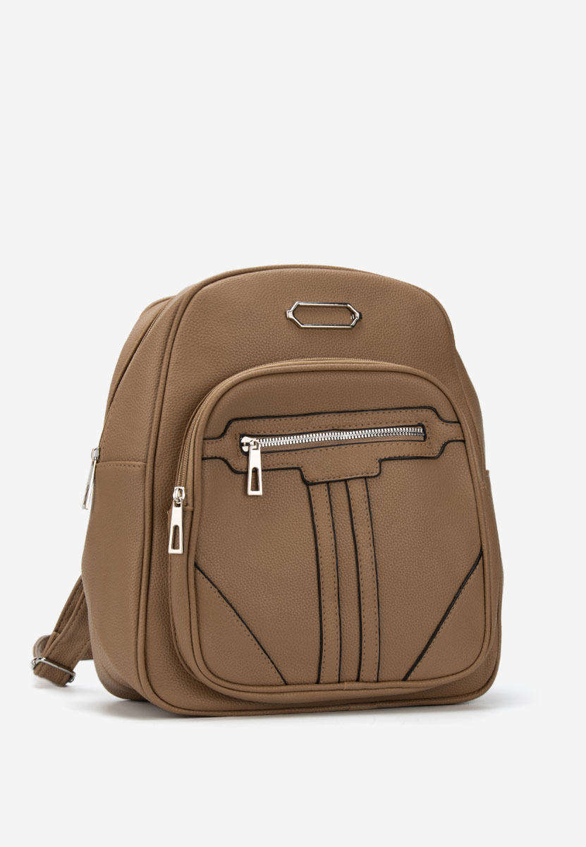 Ženski ruksak Elliera braon