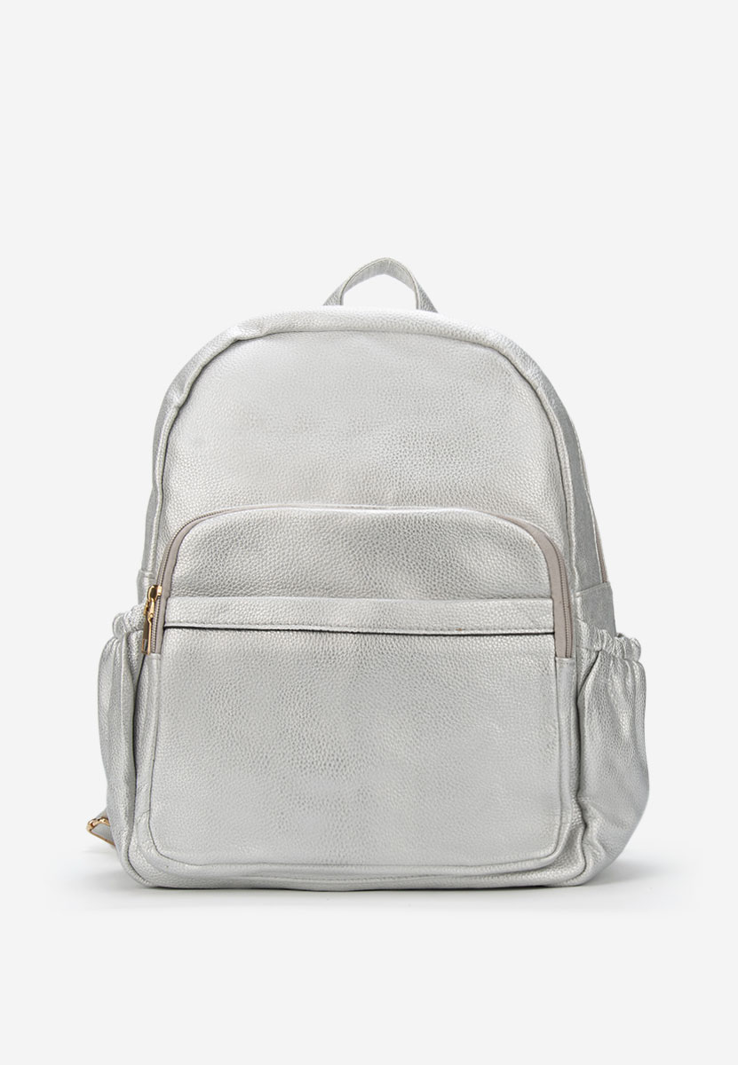 Ženski ruksak Zimia srebrno
