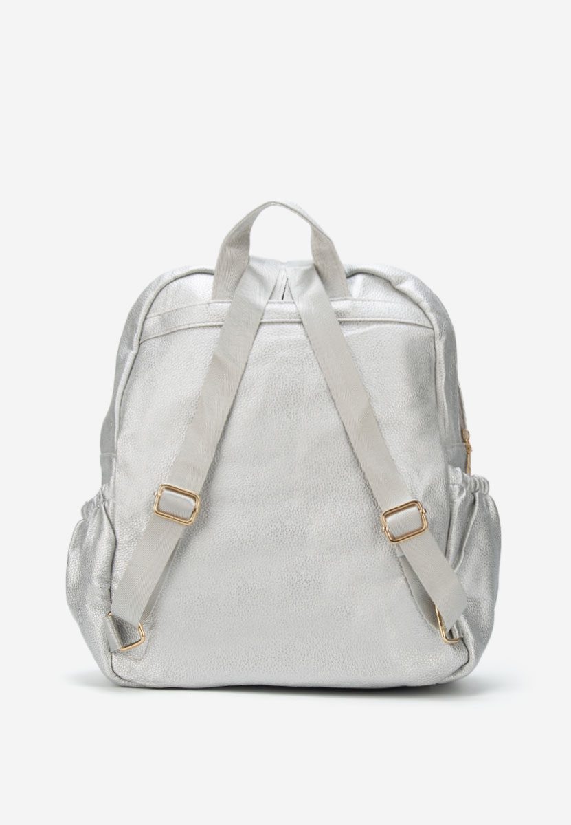 Ženski ruksak Zimia srebrno