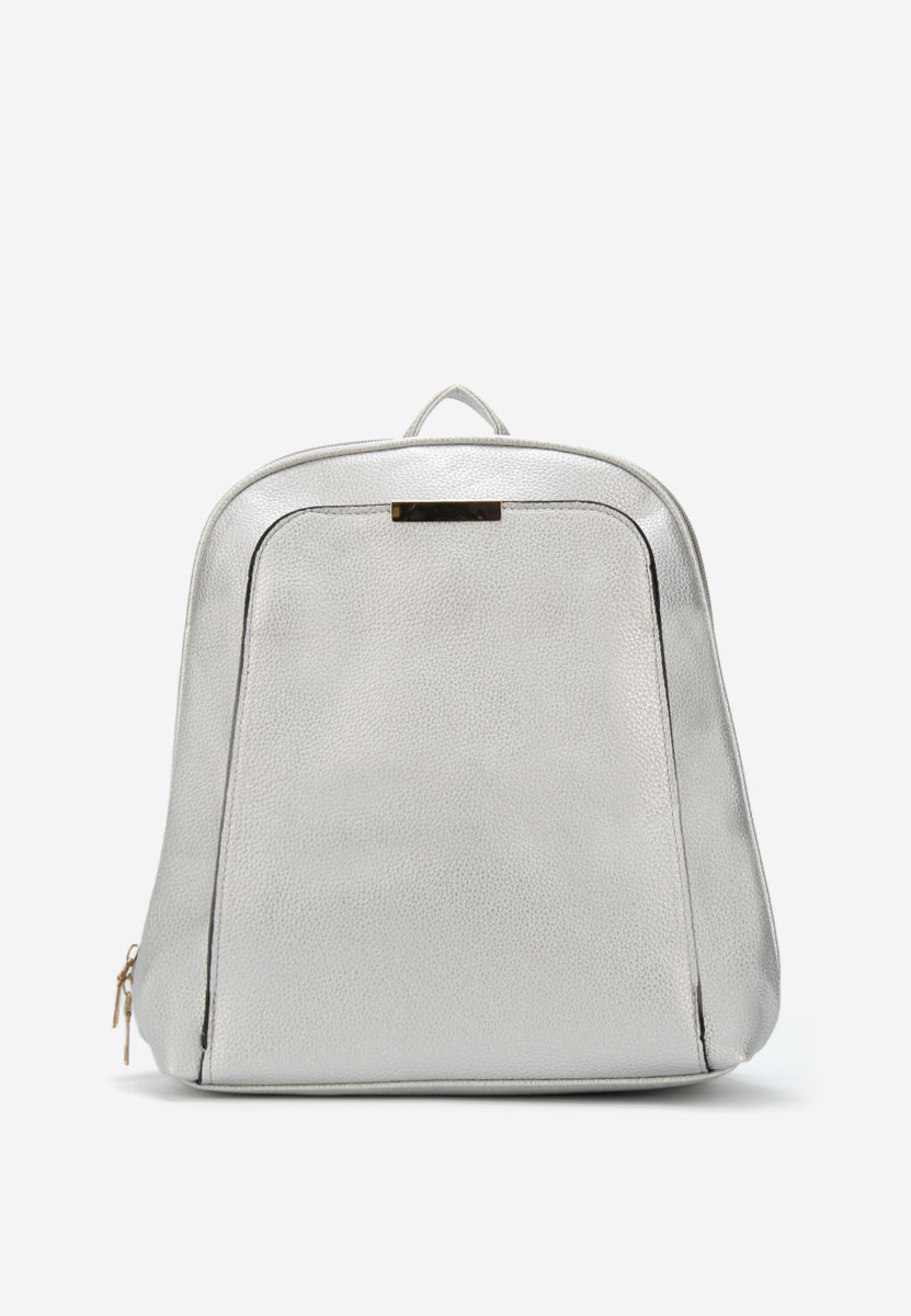 Ženski ruksak Anyella srebrno