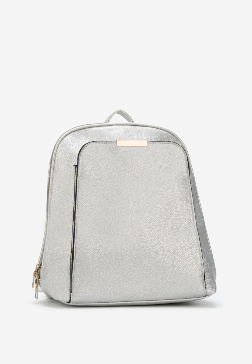 Ženski ruksak Anyella srebrno