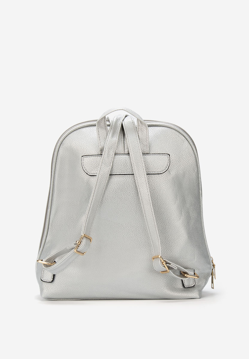 Ženski ruksak Anyella srebrno