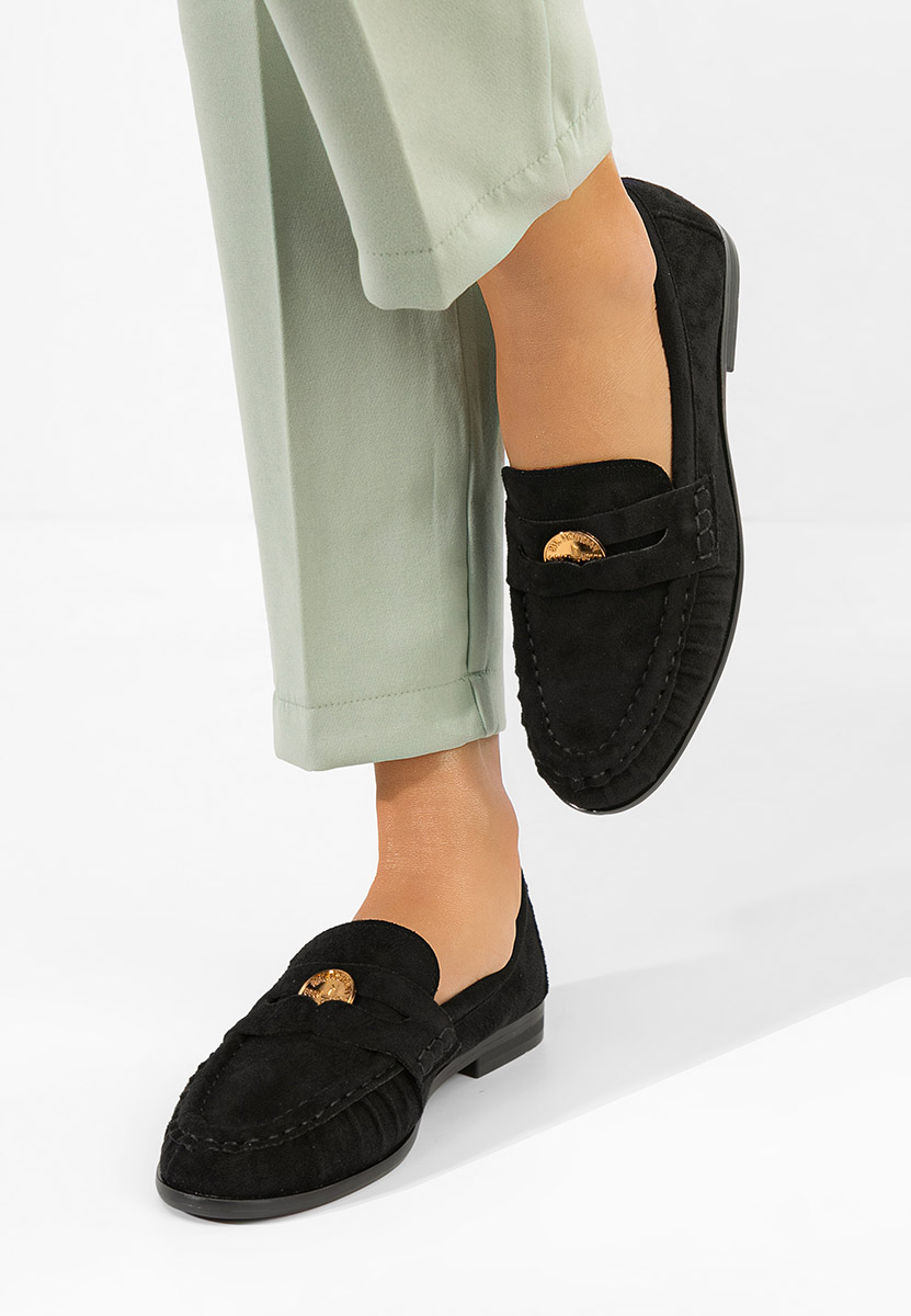 Ženske mokasinke Henaria crno