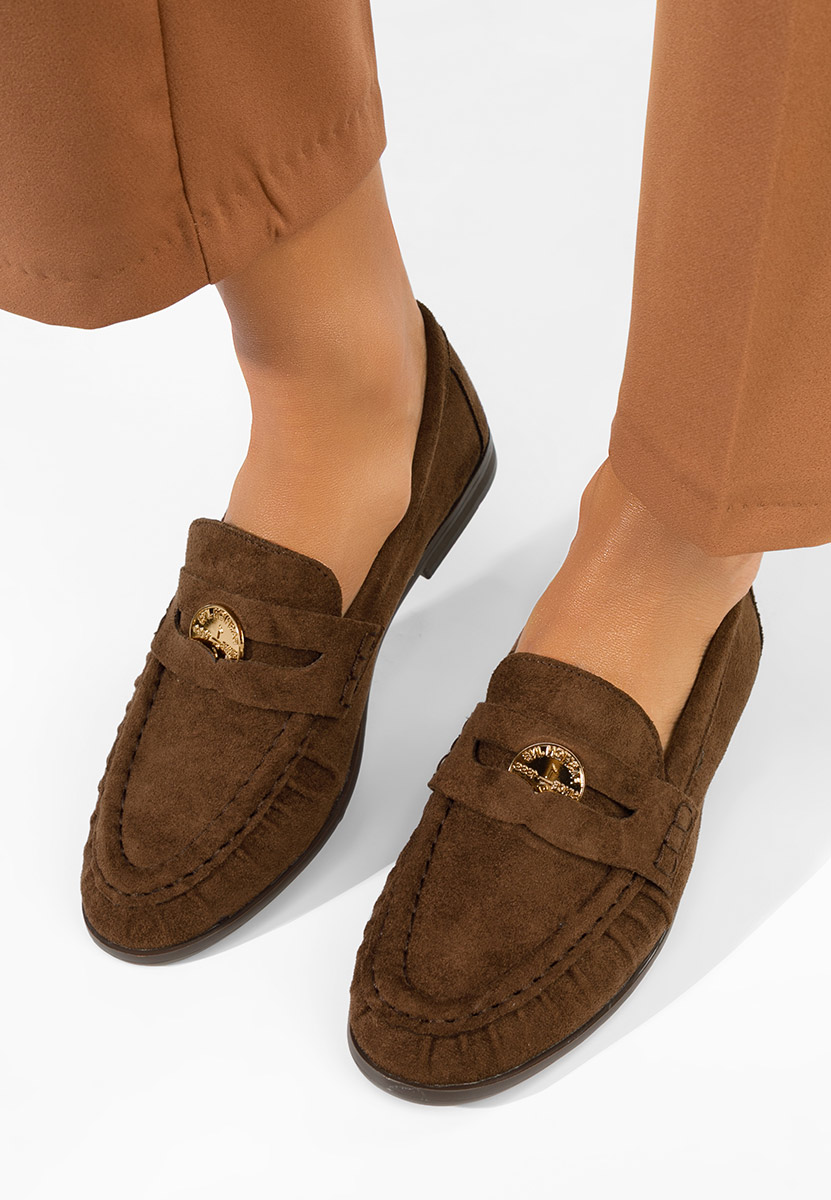 Ženske mokasinke Henaria braon