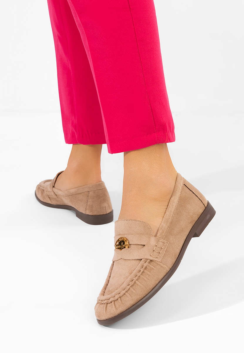 Ženske mokasinke Henaria kaki