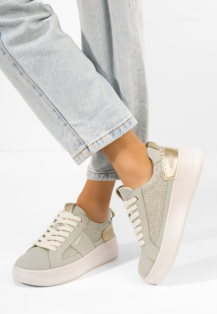 Ženske Kožne tenisice Eusenia zeleno