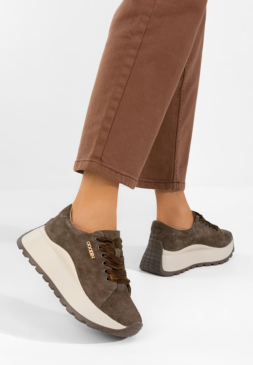 Ženske Kožne tenisice Gonelia V2 braon