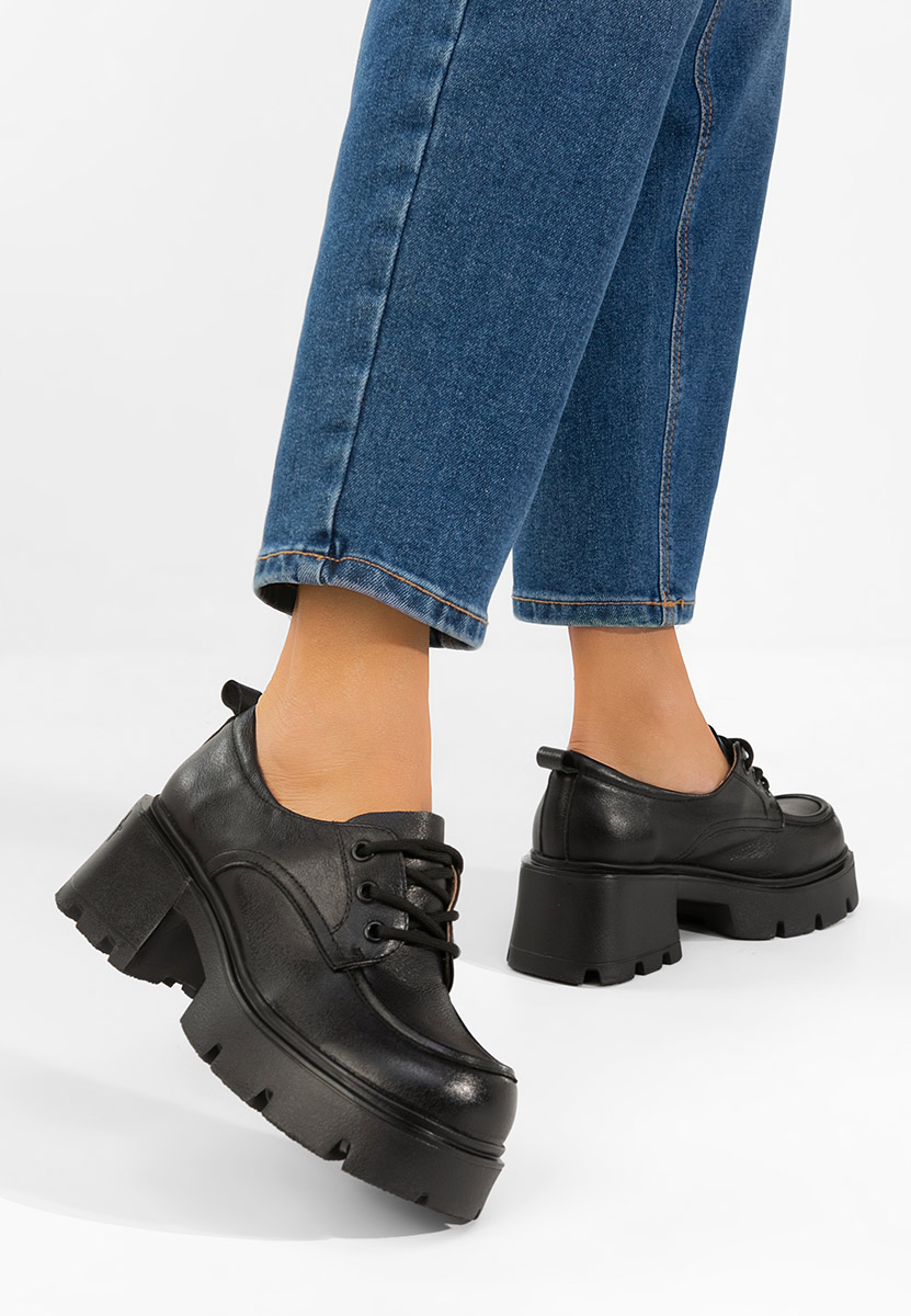 Ženske boat shoes Lenovia crno