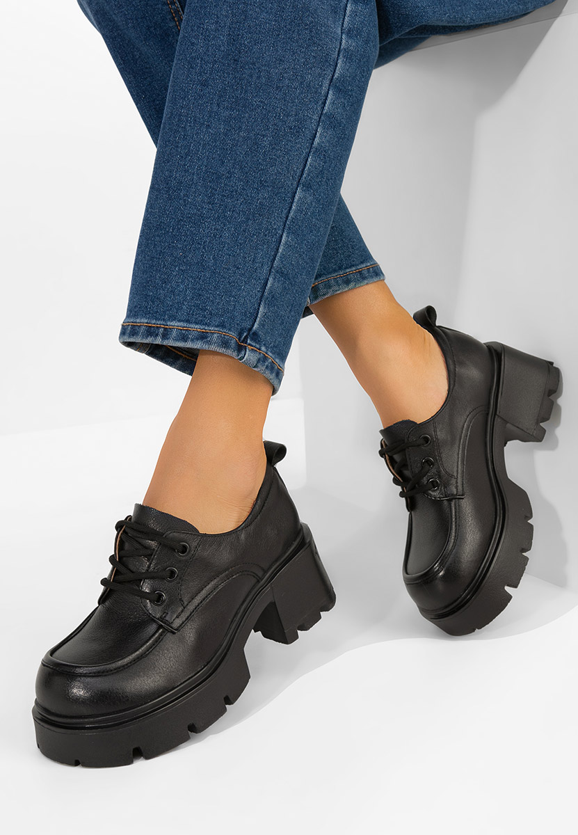 Ženske boat shoes Lenovia crno