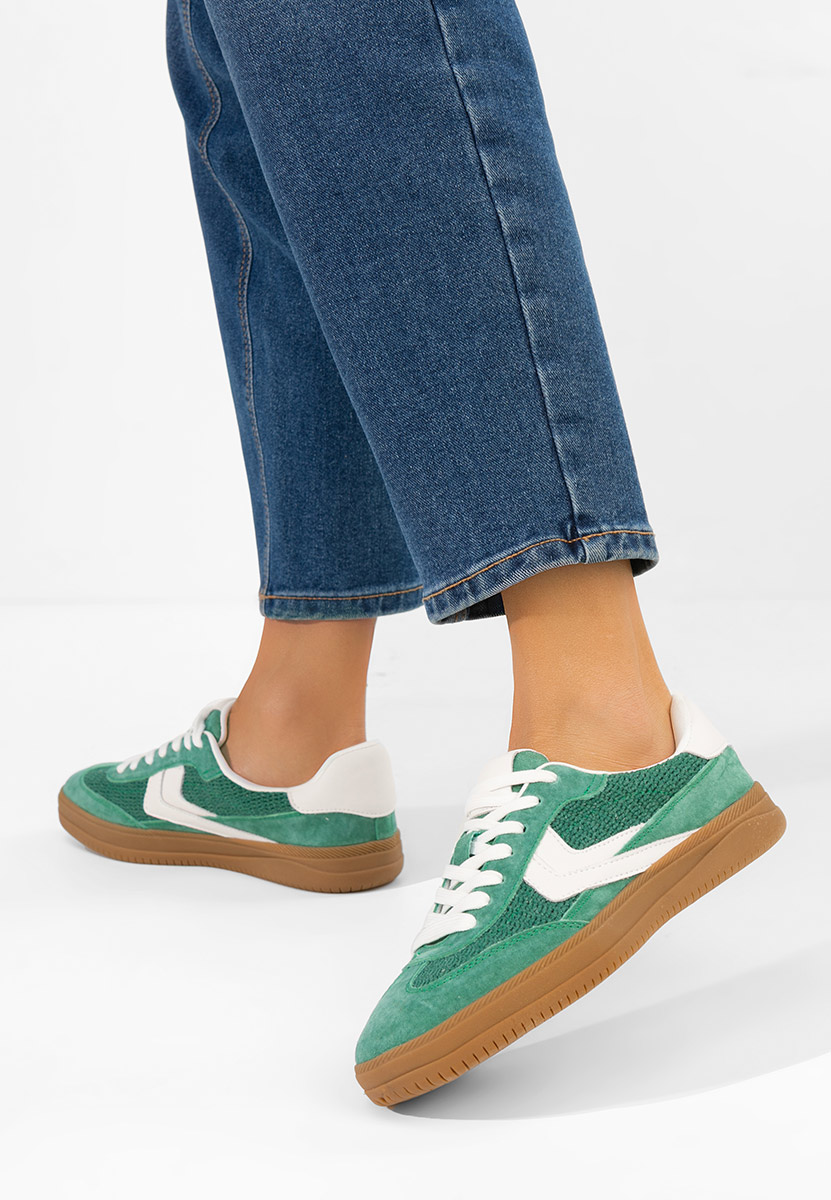 Ženske Kožne tenisice Somia zeleno