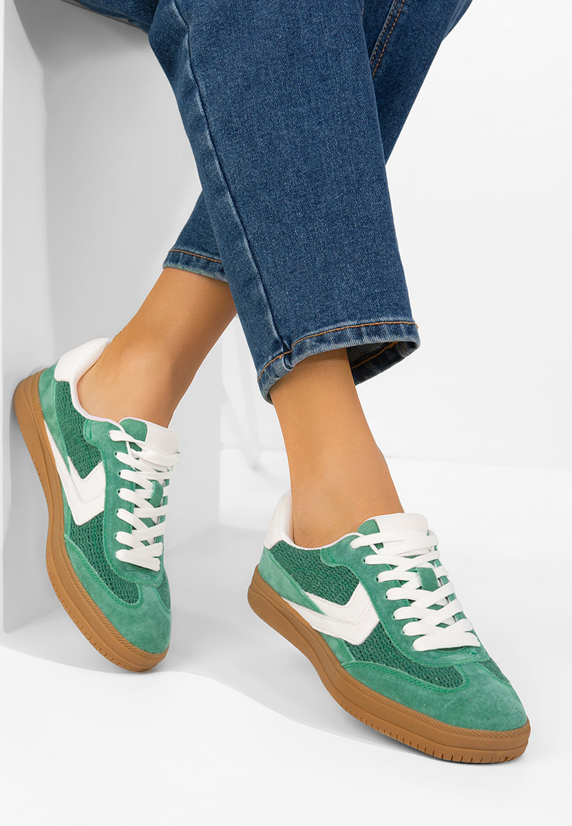 Ženske Kožne tenisice Somia zeleno