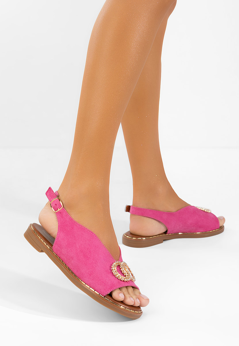 Niske sandale Olivera ružičasto