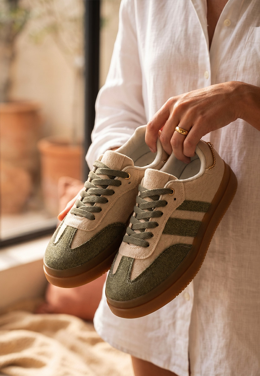 Ženske sneakers Deenia zeleno