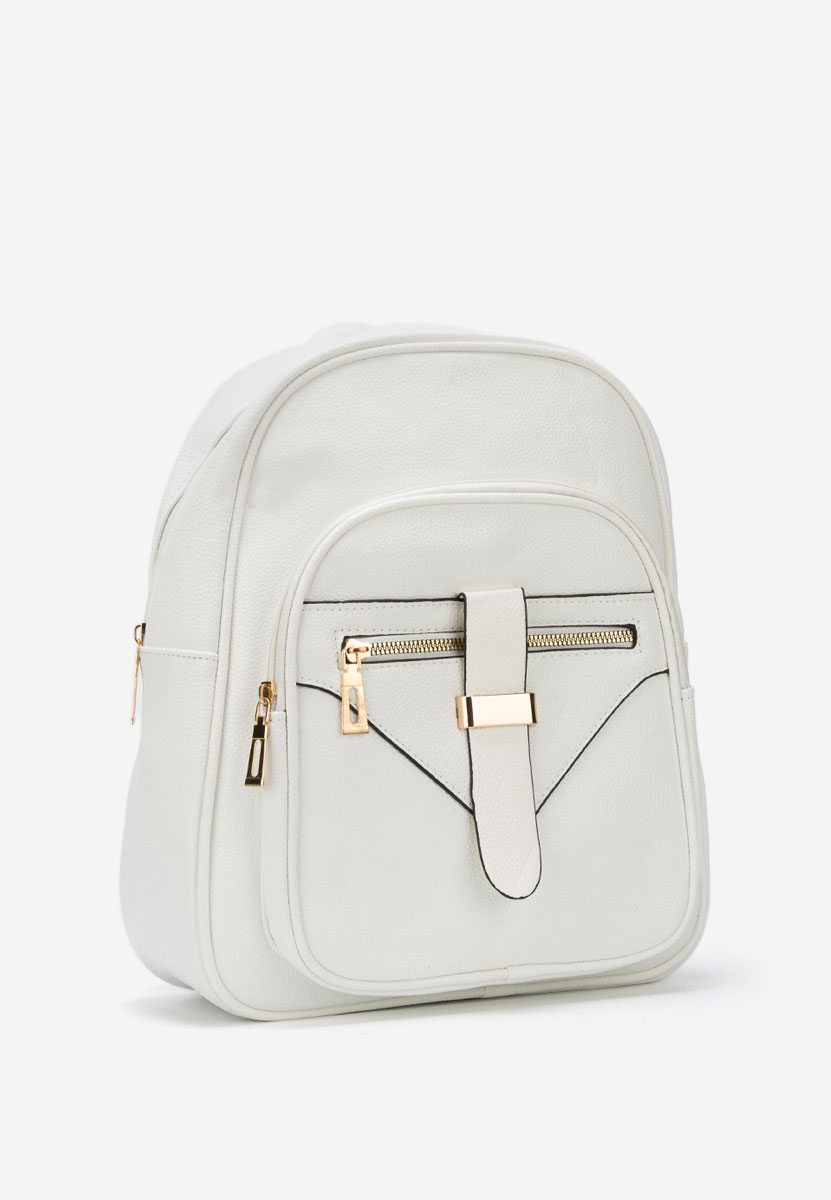 Ženski ruksak Milessa bijele