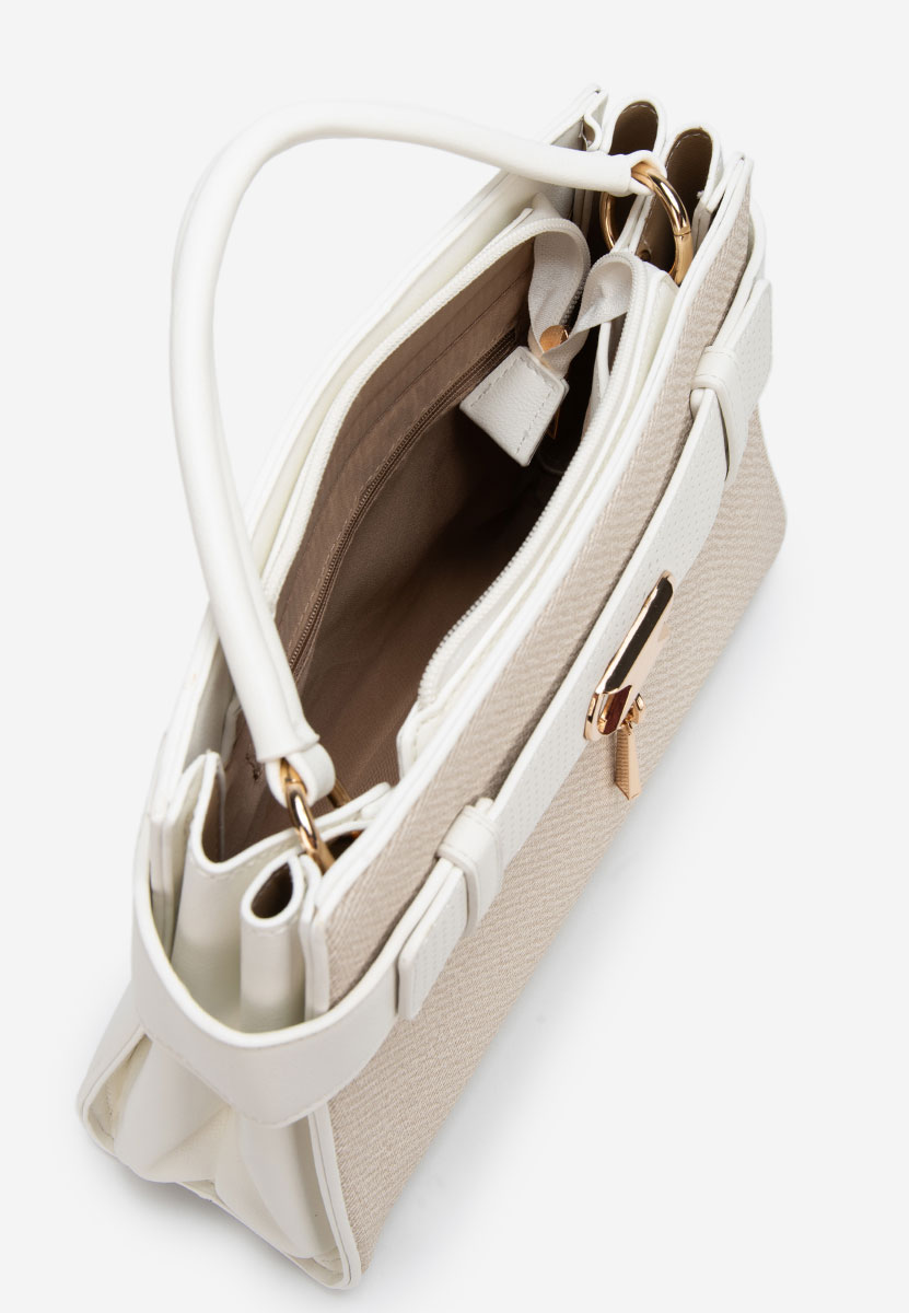 Ručna torba Marana bijele