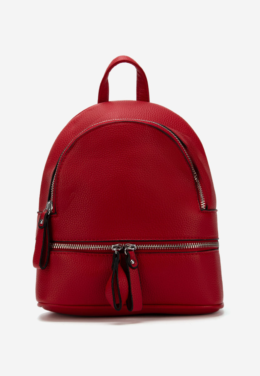 Ženski ruksak Izaelya crveno