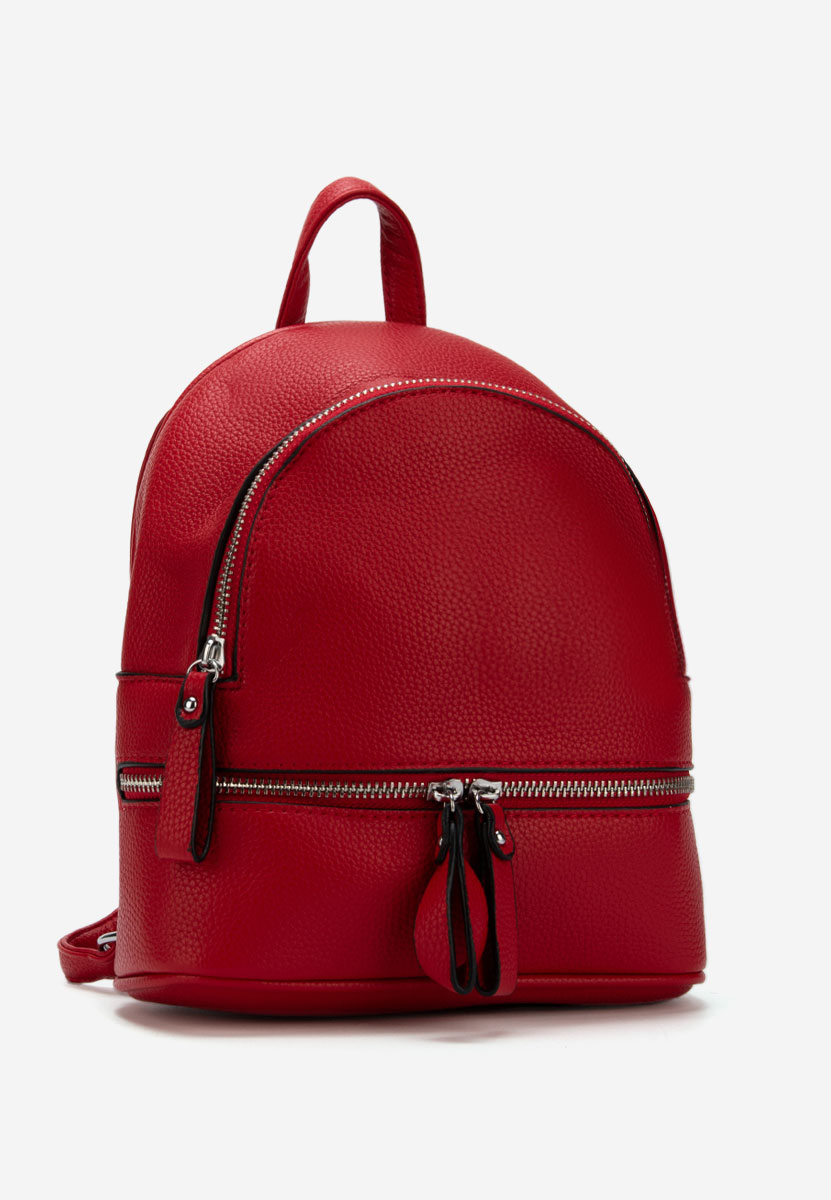 Ženski ruksak Izaelya crveno