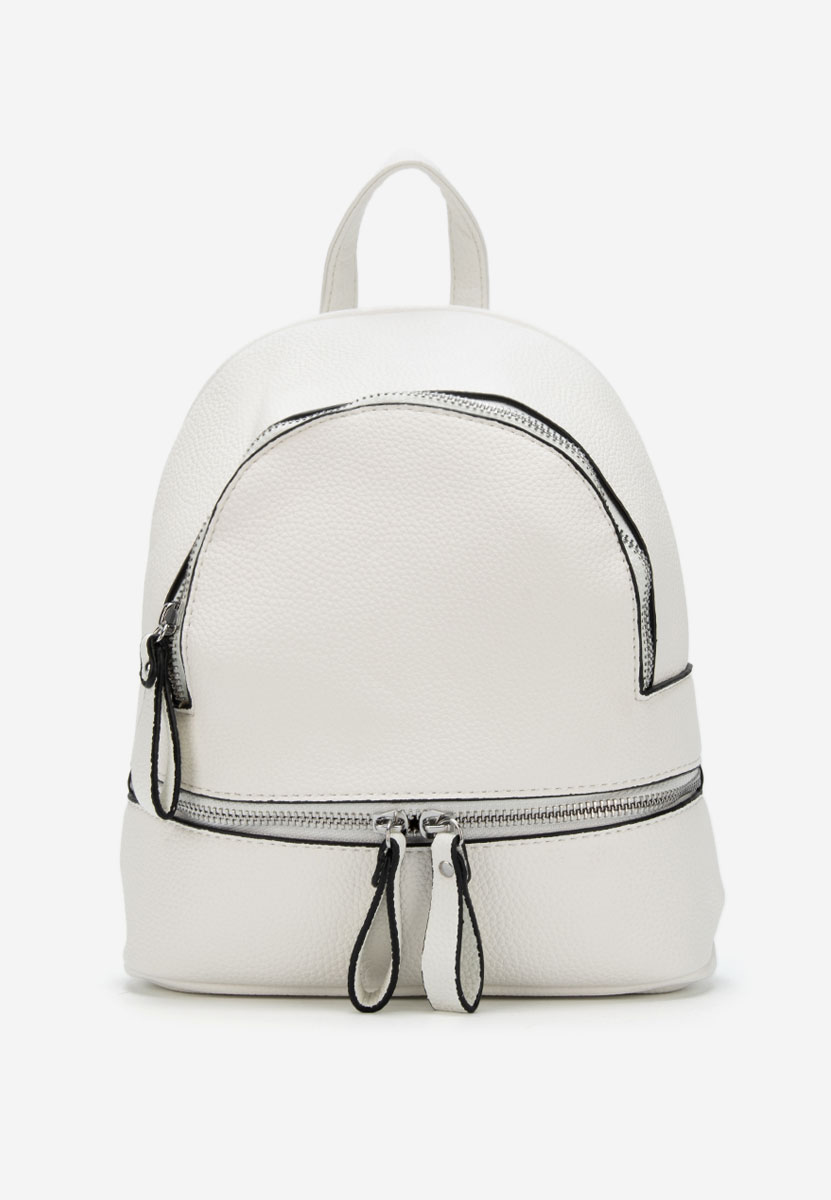 Ženski ruksak Izaelya bijele