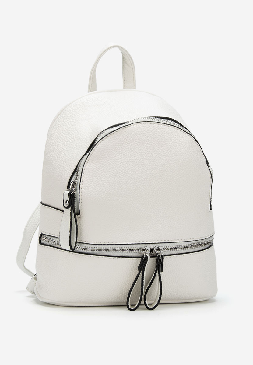 Ženski ruksak Izaelya bijele