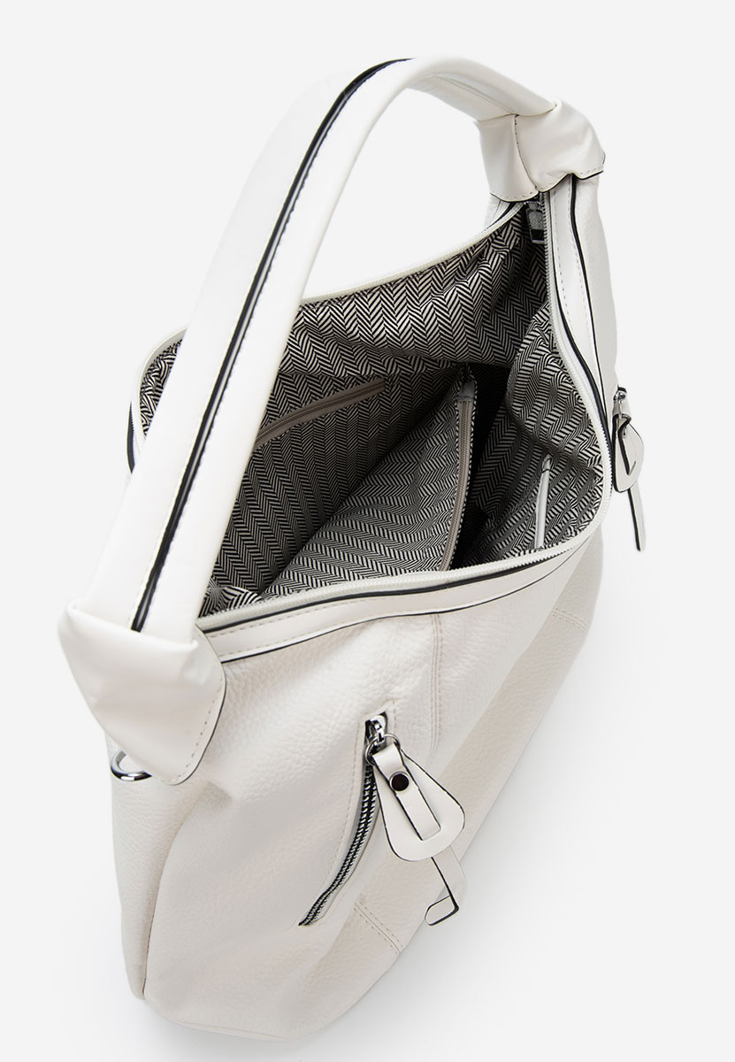 Ručna torba Aikena bijele