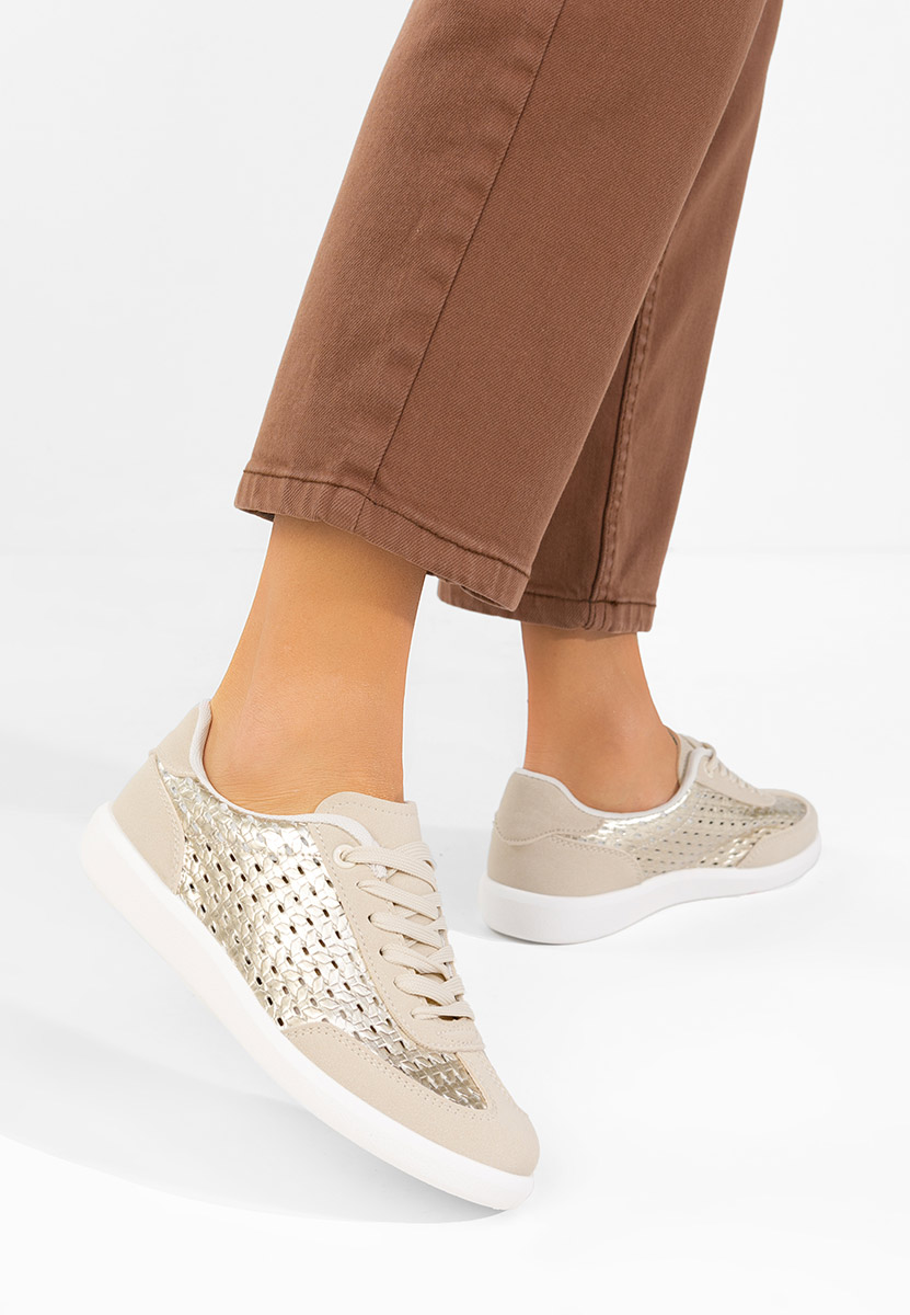 Ženske sneakers Heliana zlatno