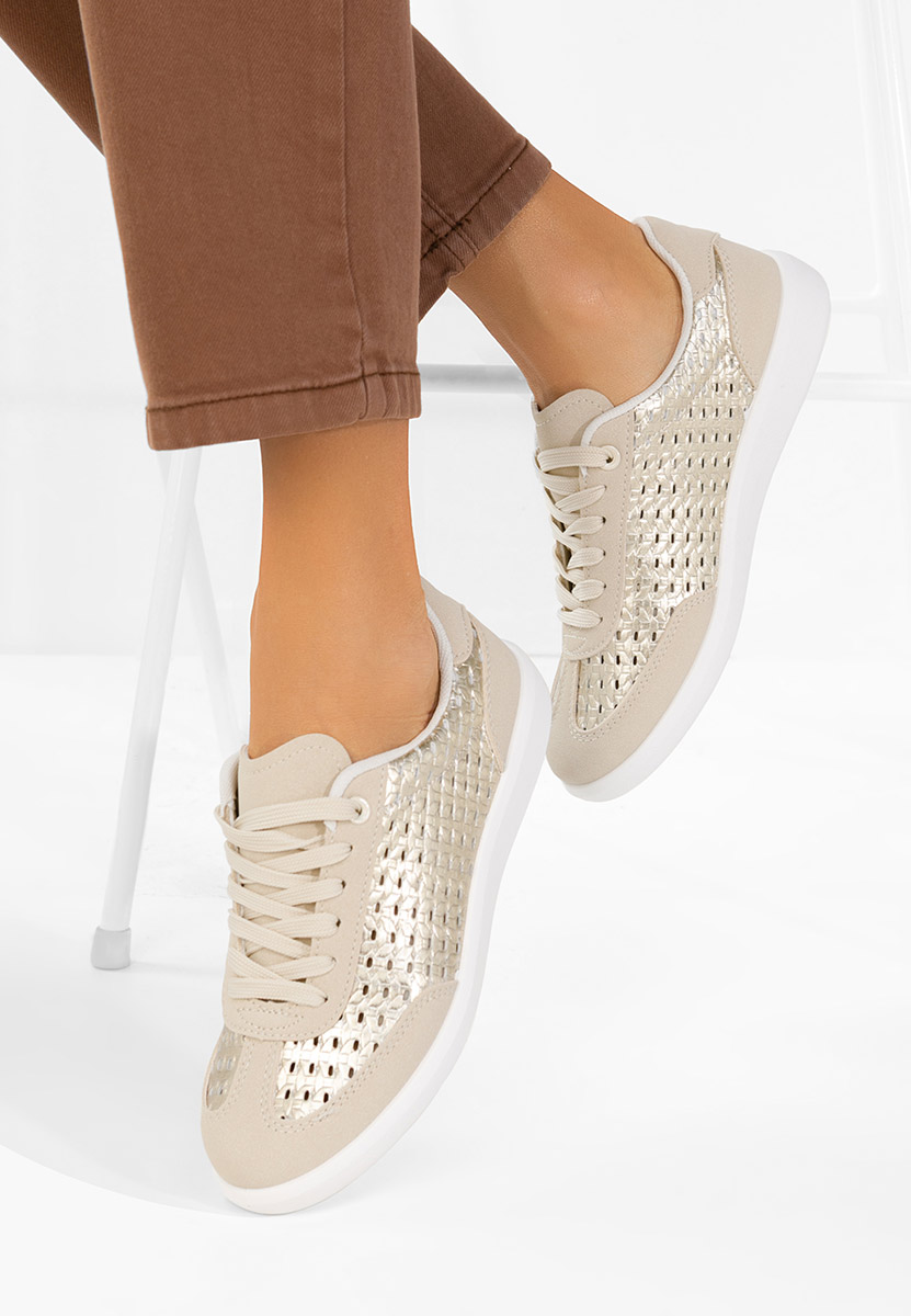 Ženske sneakers Heliana zlatno