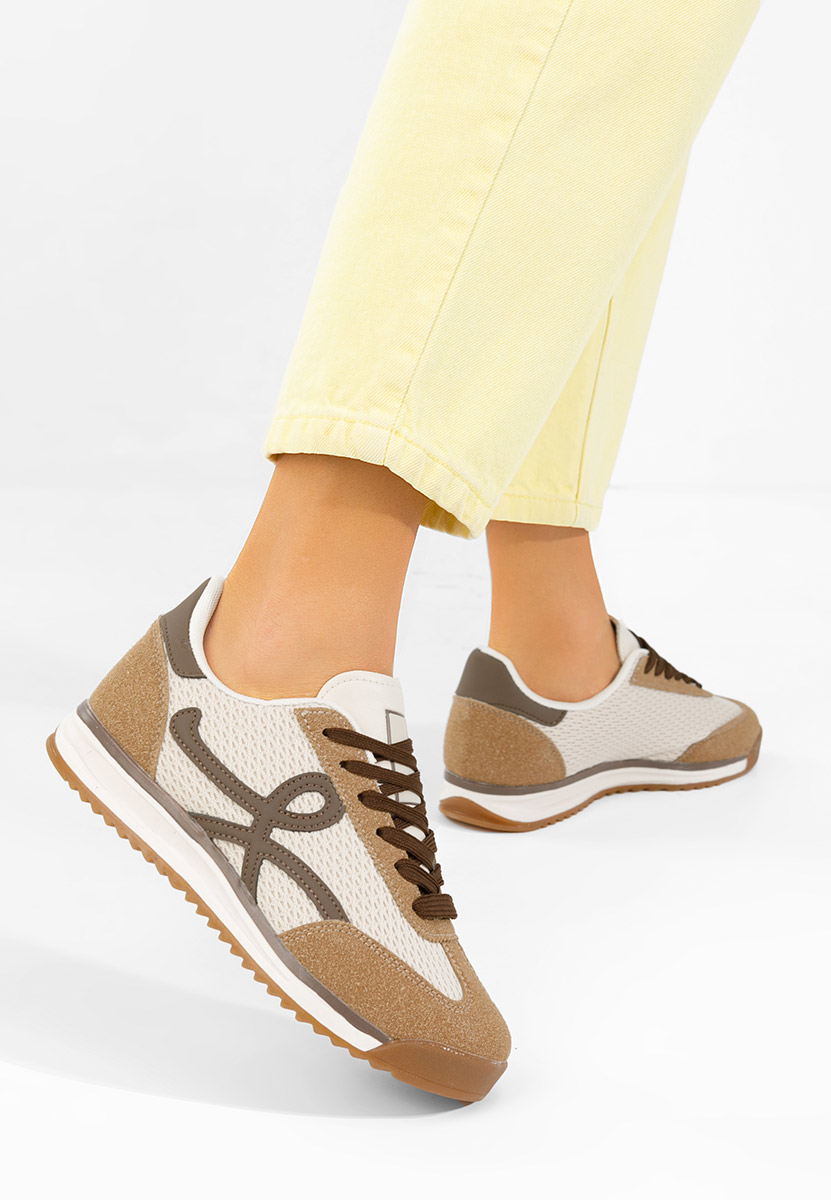 Ženske sneakers Ferrelia kaki