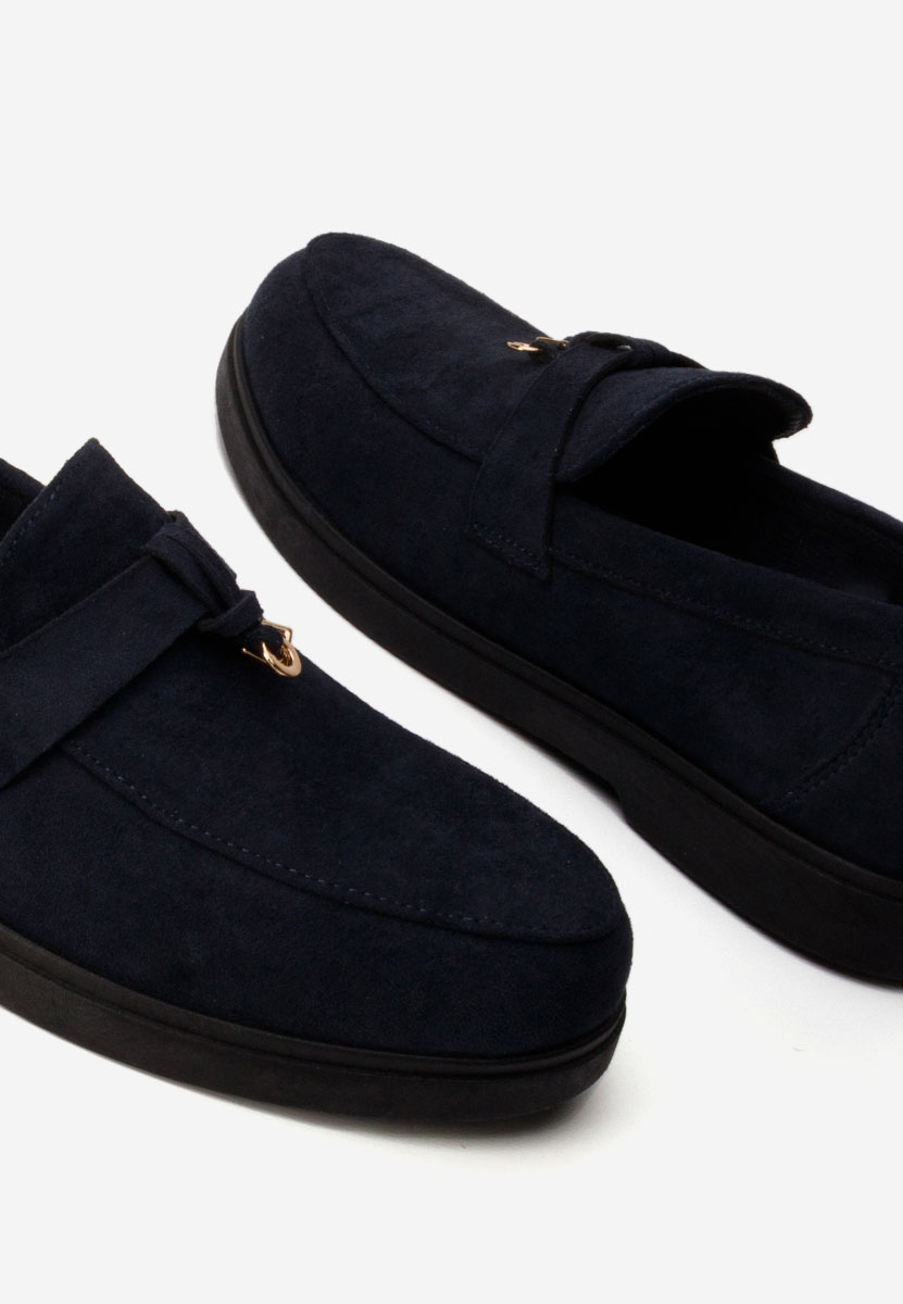 Muški mokasinke Vidor plavo navy