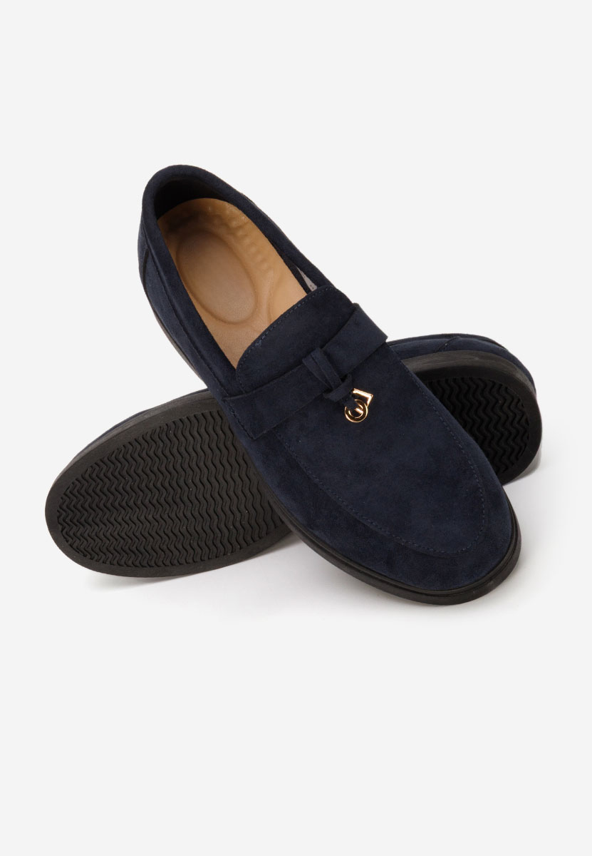 Muški mokasinke Vidor plavo navy