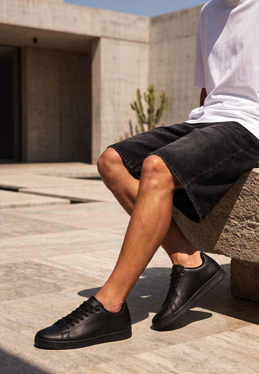 Muške sneakers Jorah crno