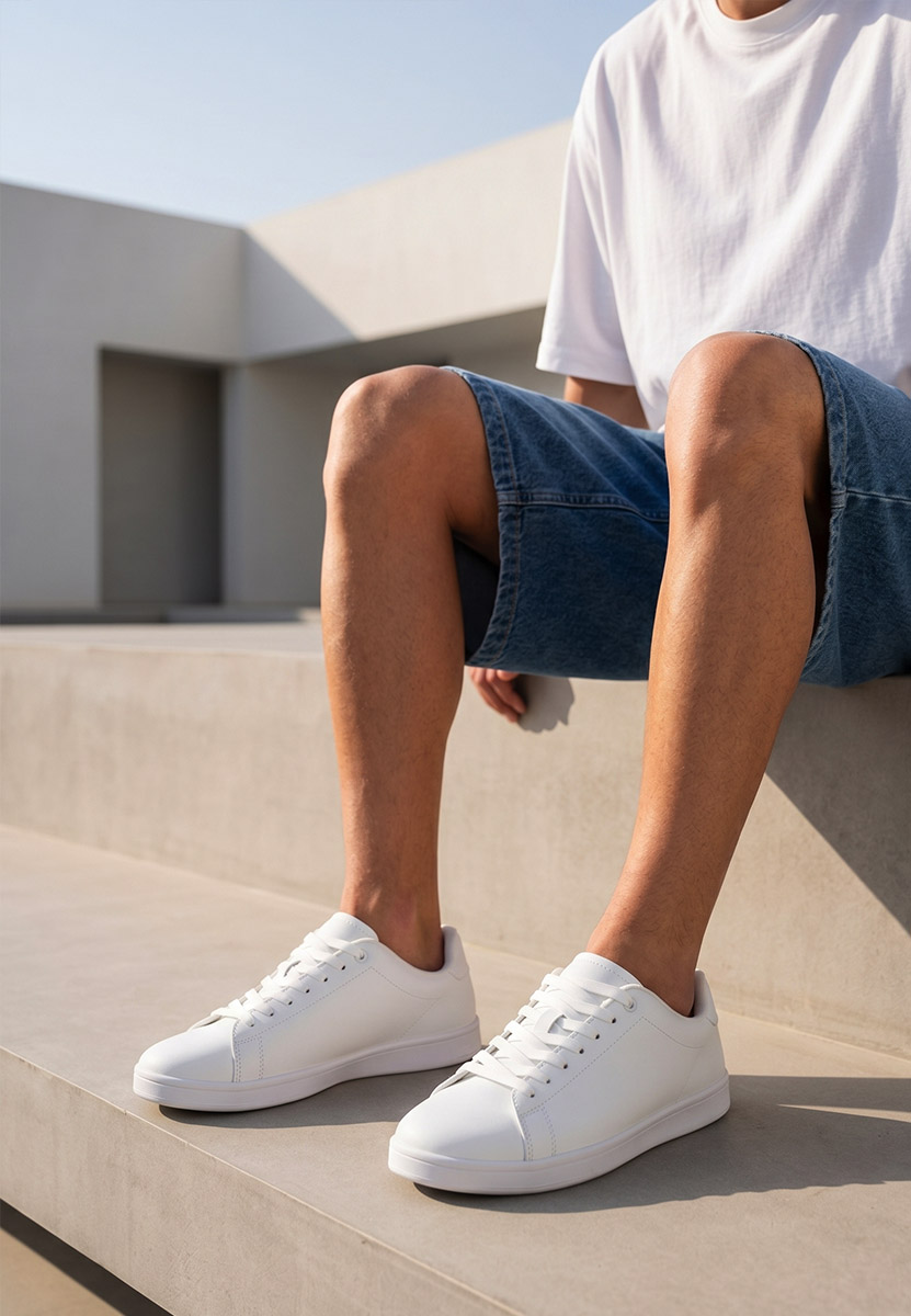 Muške sneakers Jorah bijele