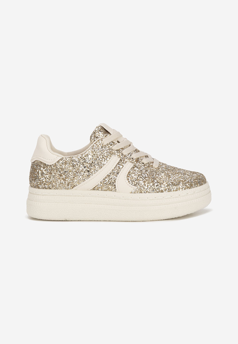 Ženske sneakers Zareena zlatno