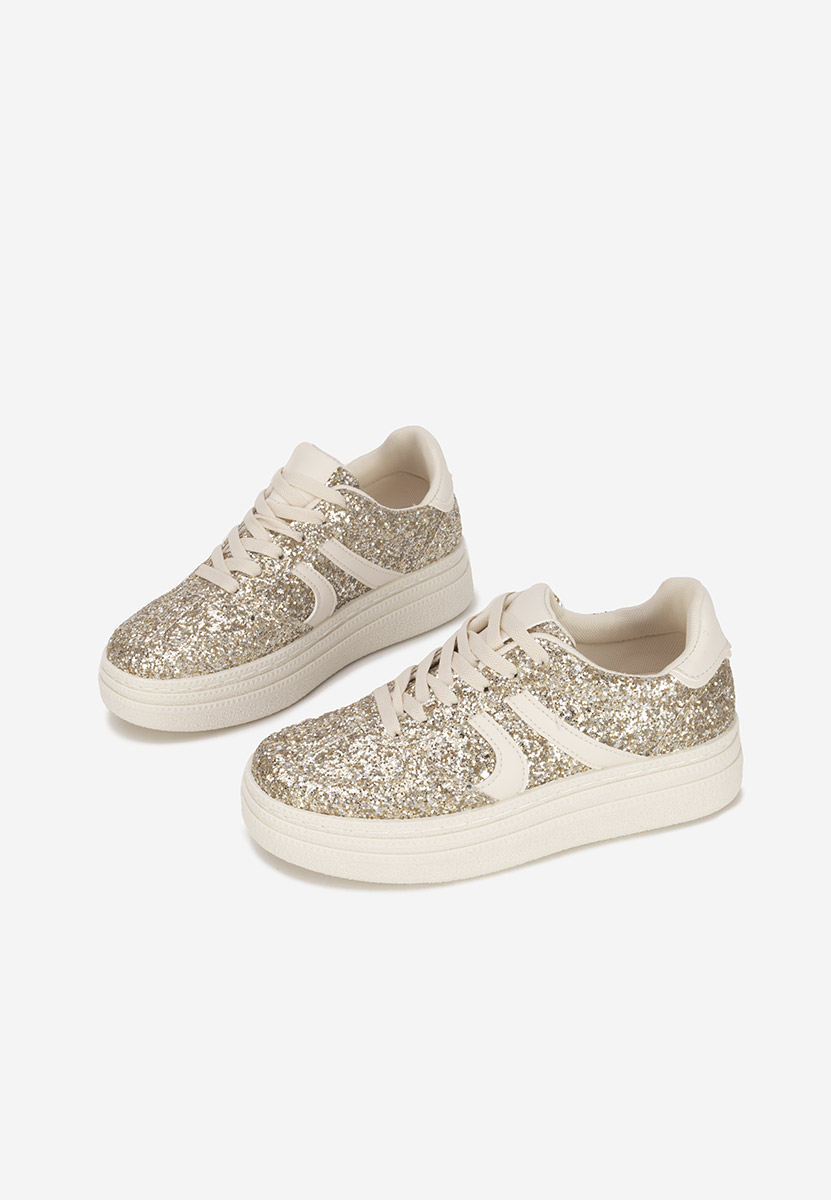 Ženske sneakers Zareena zlatno