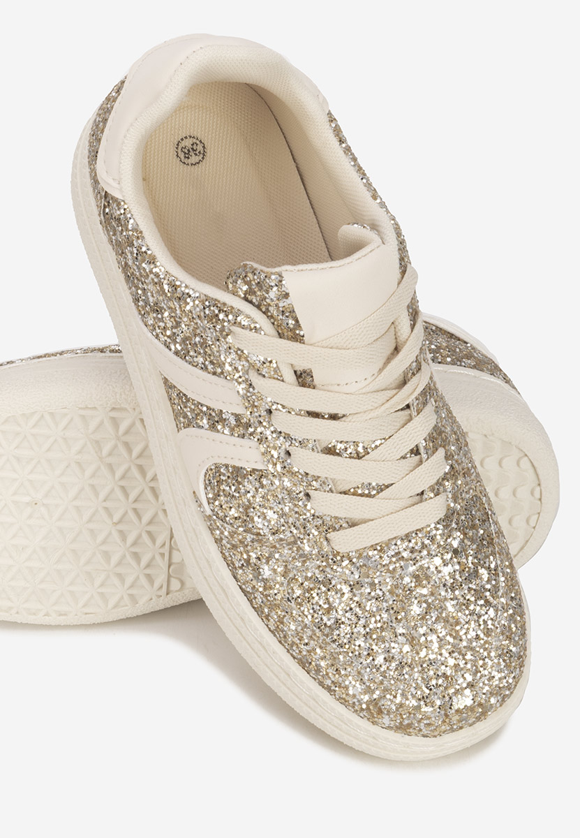 Ženske sneakers Zareena zlatno