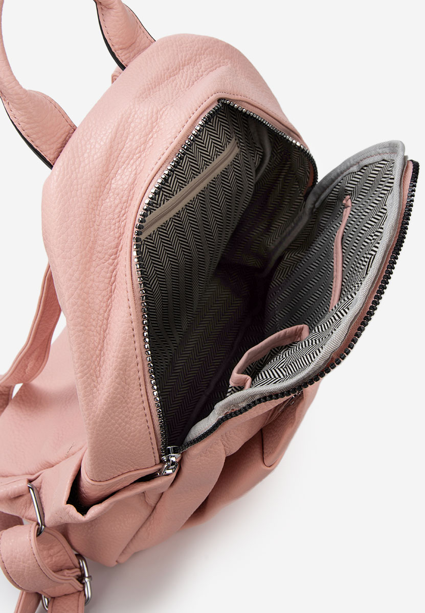 Ženski ruksak Salomeia ružičasto