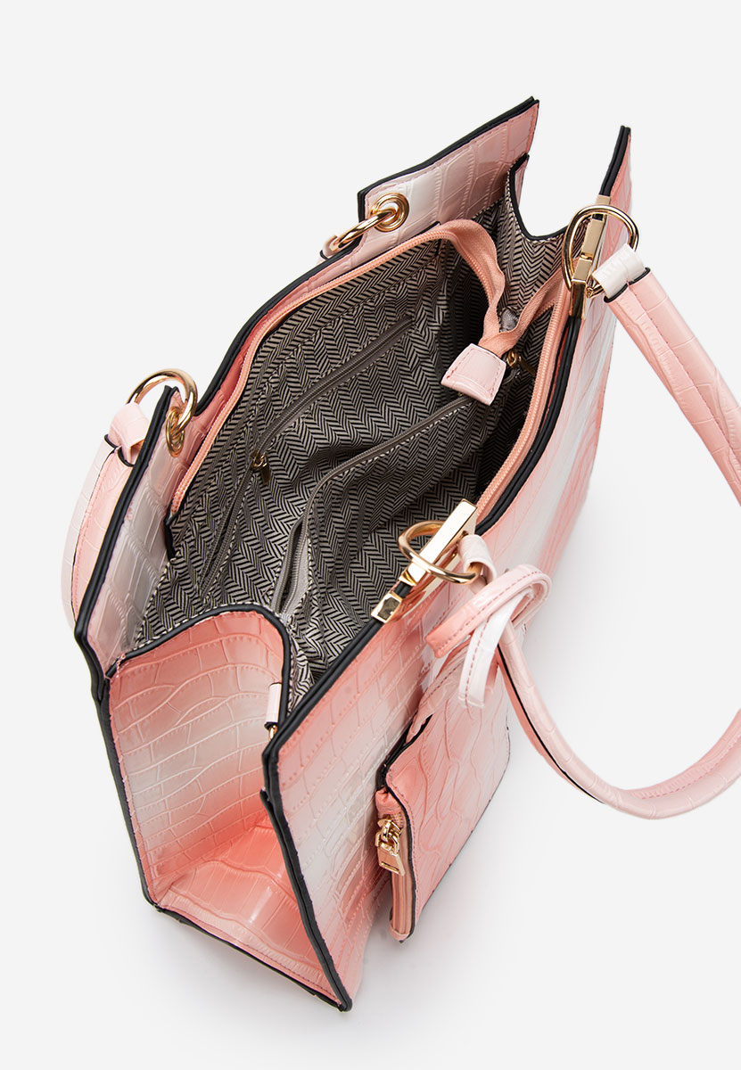 Ručna torba Alesanda ružičasto