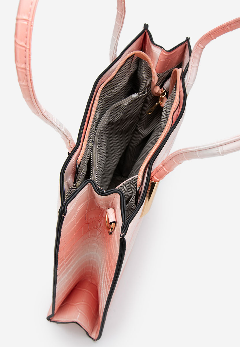 Ručna torba Teodoria ružičasto