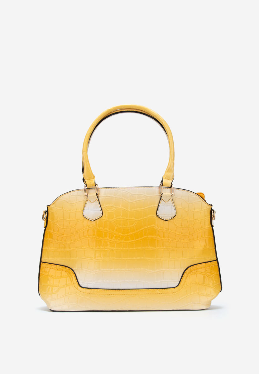 Ručna torba Jannia Žuto