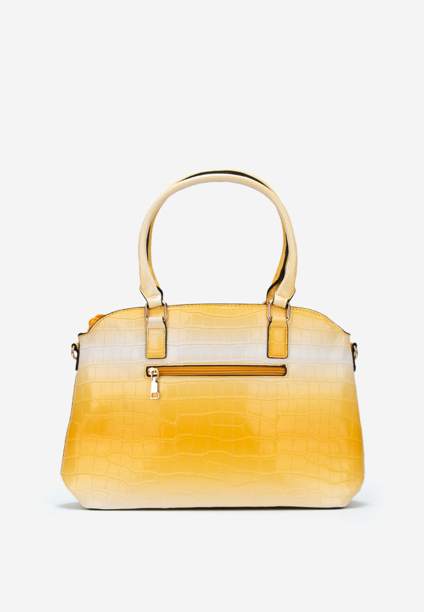 Ručna torba Jannia Žuto
