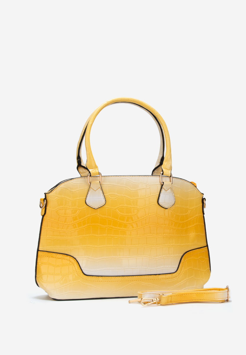 Ručna torba Jannia Žuto