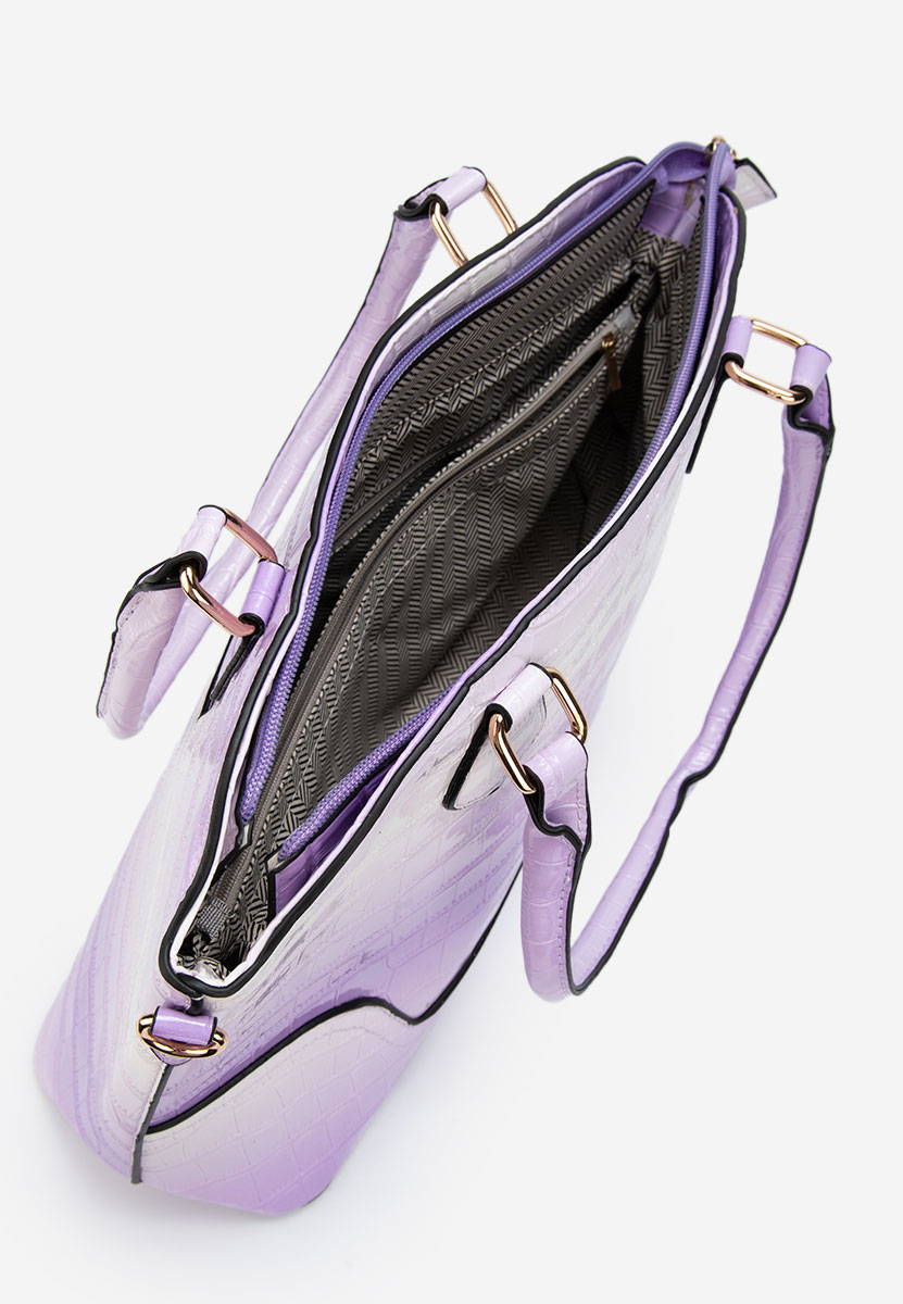 Ručna torba Jannia ljubičasto