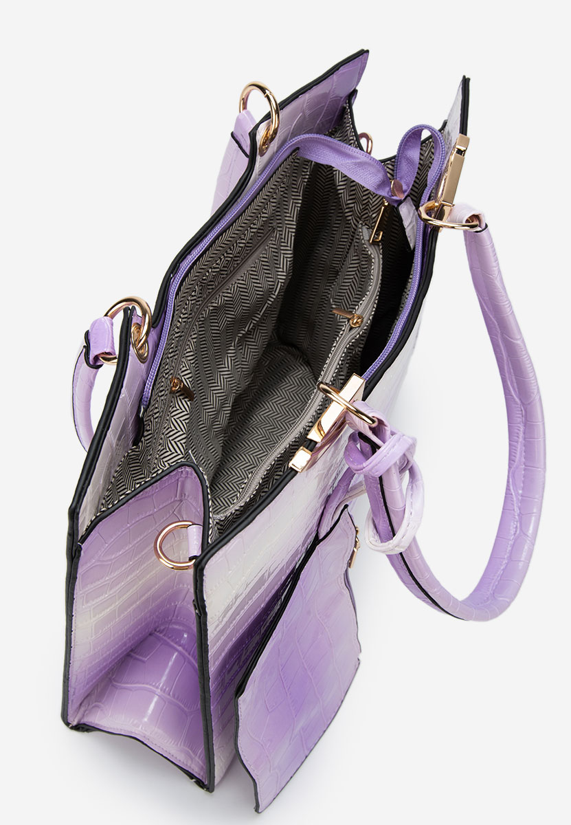 Ručna torba Alesanda ljubičasto