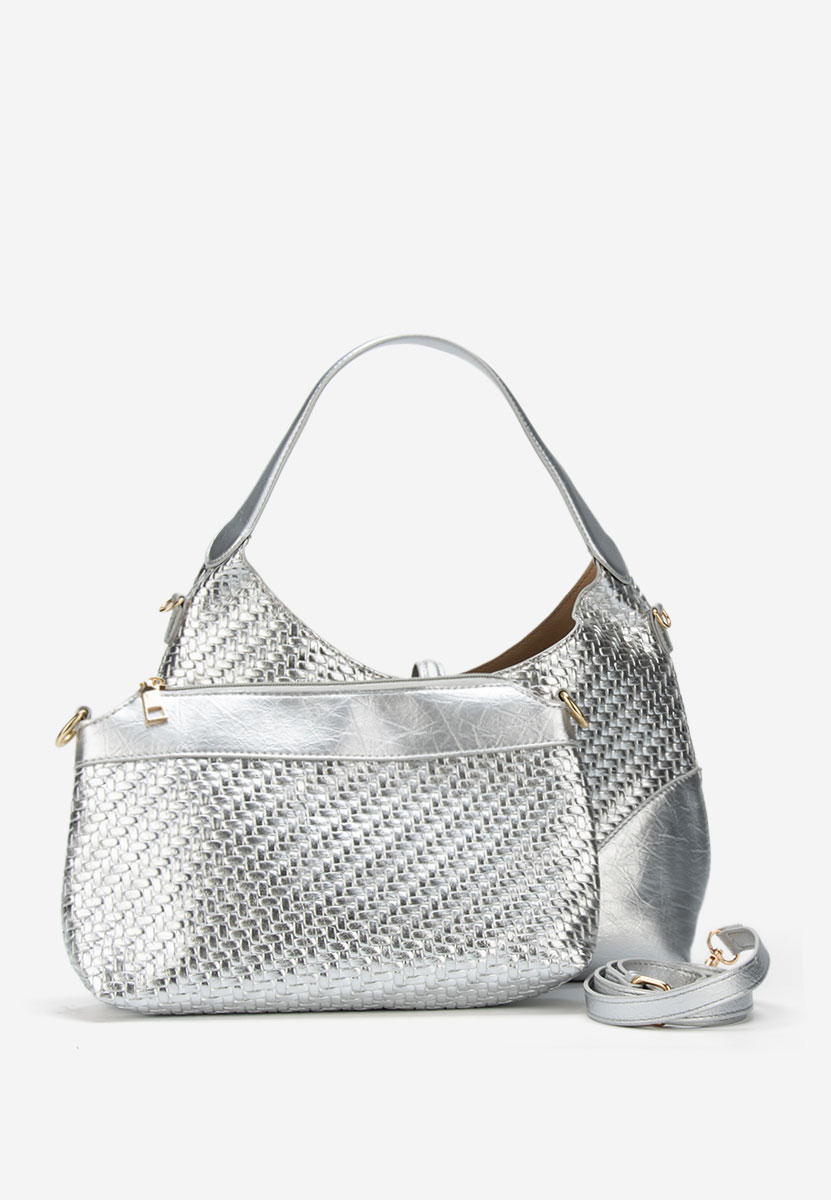 Ručna torba Wanda srebrno