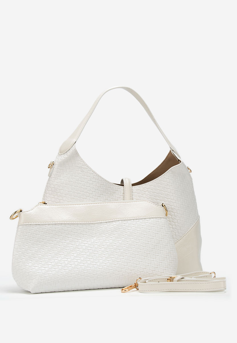 Ručna torba Wanda bijele