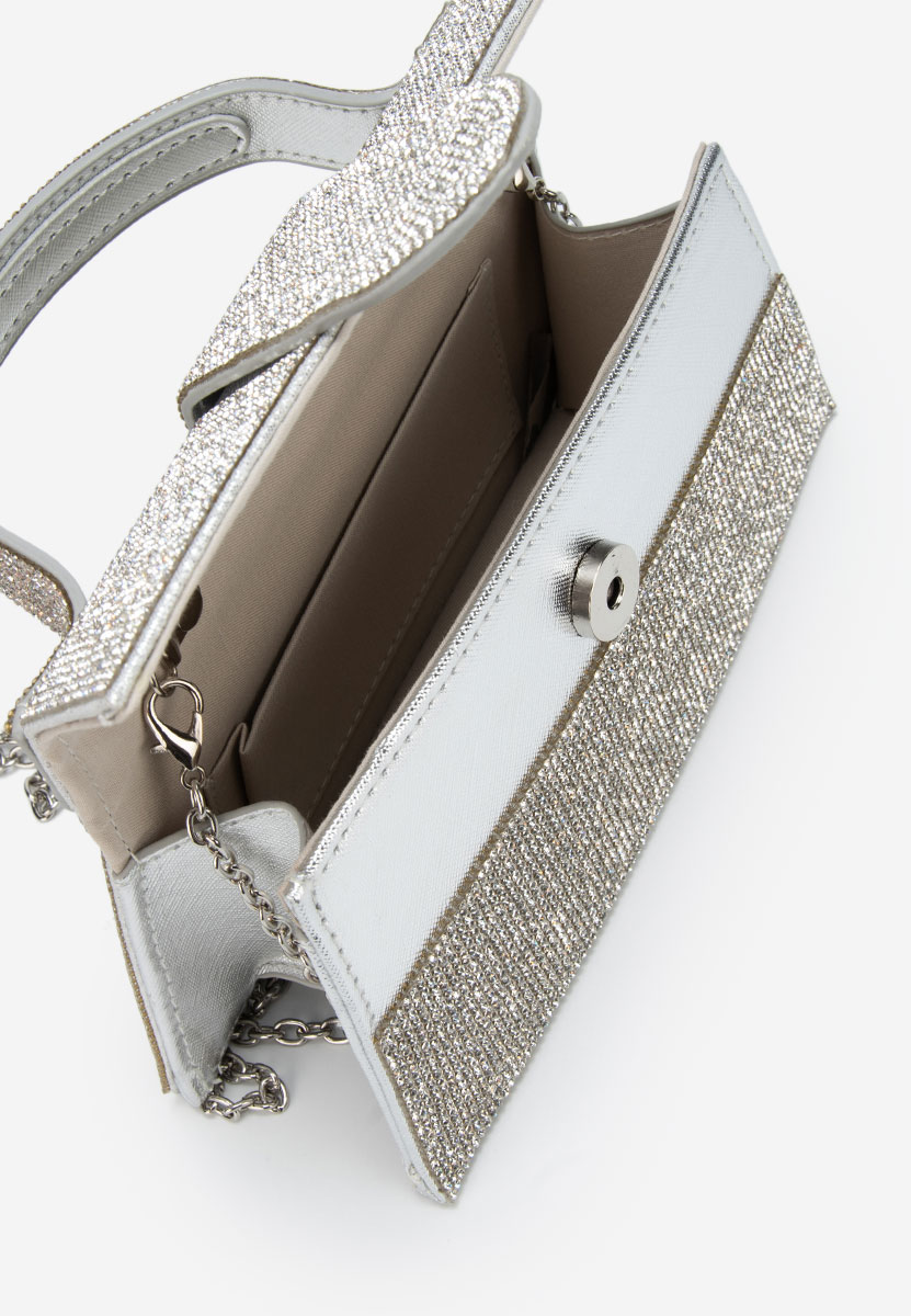 Ručna torba Rucsanda srebrno