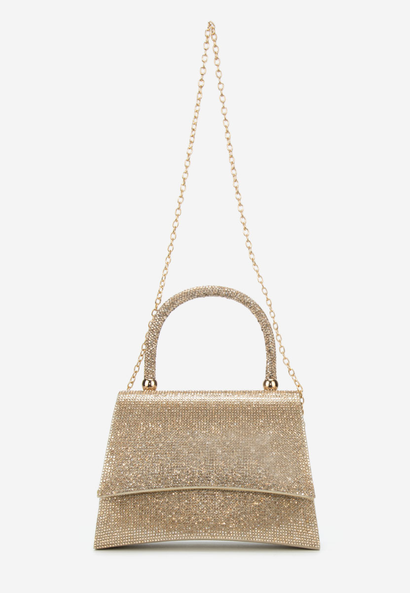 Ručna torba Lenisa zlatno