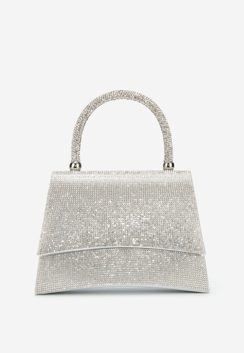 Ručna torba Lenisa srebrno